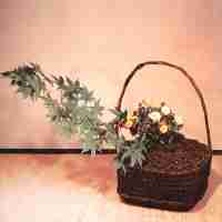 Ikebana, a arte do arranjo floral.